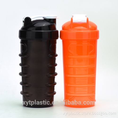 600ML BPA FREE shoelace protein shaker bottle wholesale with customized color